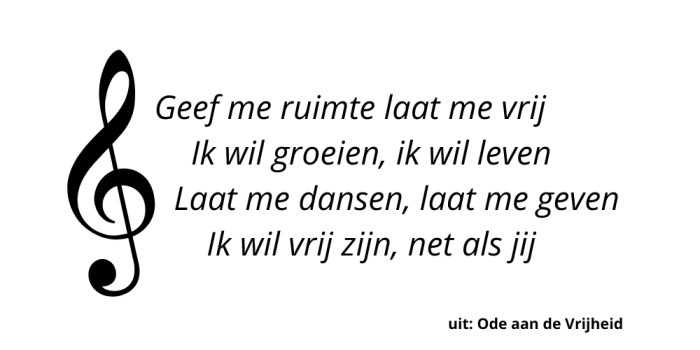 Vrijheidslied - Nationaal onderduikmuseum