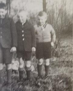 vlnr Jan, Arie en Teun te Grootenhuis